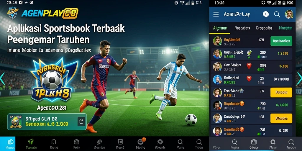 Tampilan menarik dari gameplay AGENPLAY88 dalam taruhan Sportsbook.