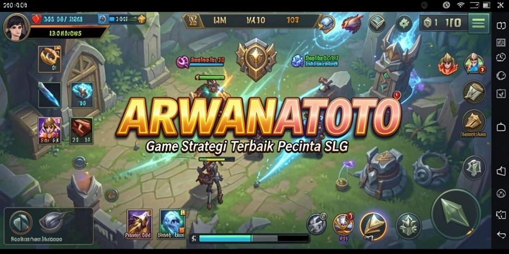 Tangkapan layar menampilkan gameplay ARWANATOTO yang menarik dan strategis.