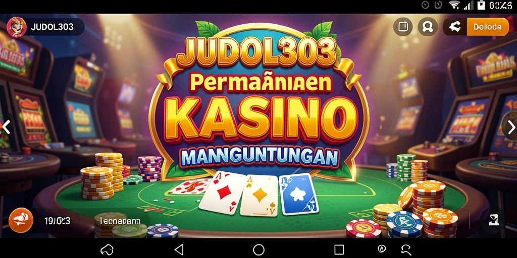 Tampilan menarik dari gameplay <strong>JUDOL303</strong> yang menggambarkan keseruan permainan Kasino.
