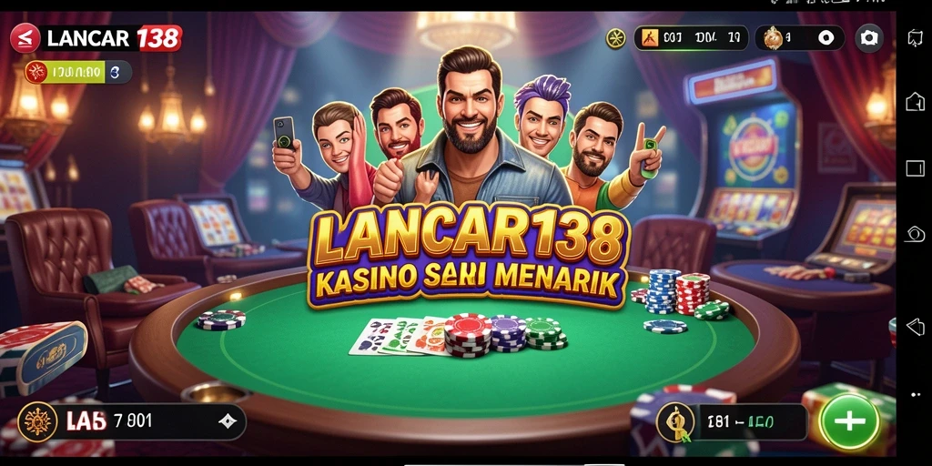 Tampilan gameplay kasino yang menegangkan di LANCAR138.