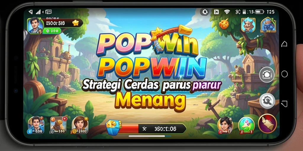 Menampilkan gameplay menarik POPWIN dalam menyusun strategi.