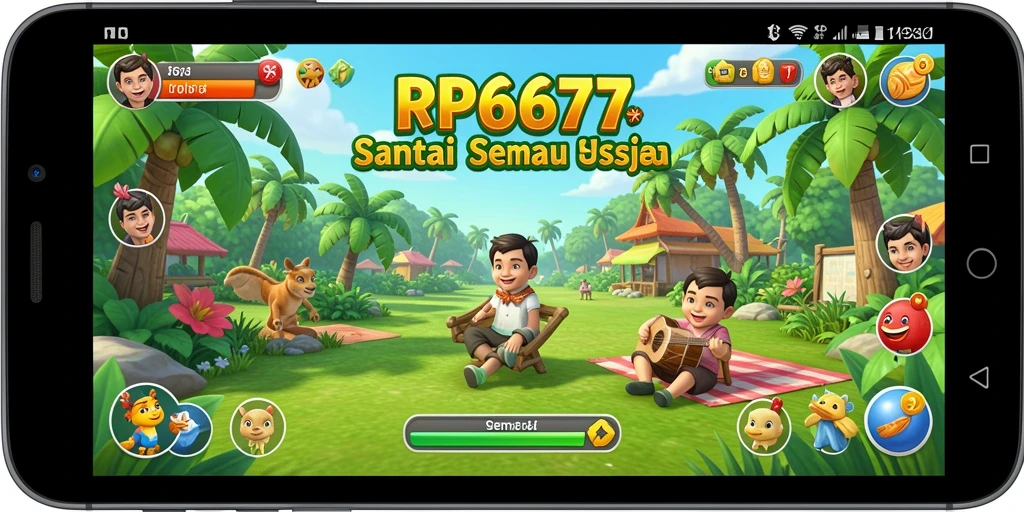Tampilan gameplay yang menyenangkan dalam RP6677