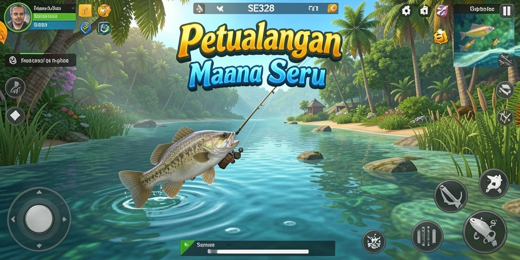 Tangkapan besar di SE328 dengan grafis menarik.